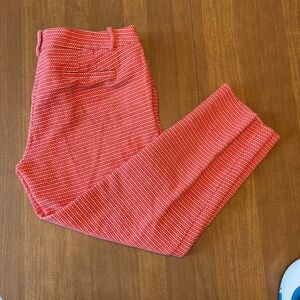 J. Crew - City Fit, Orange Ankle Pants, Size 8